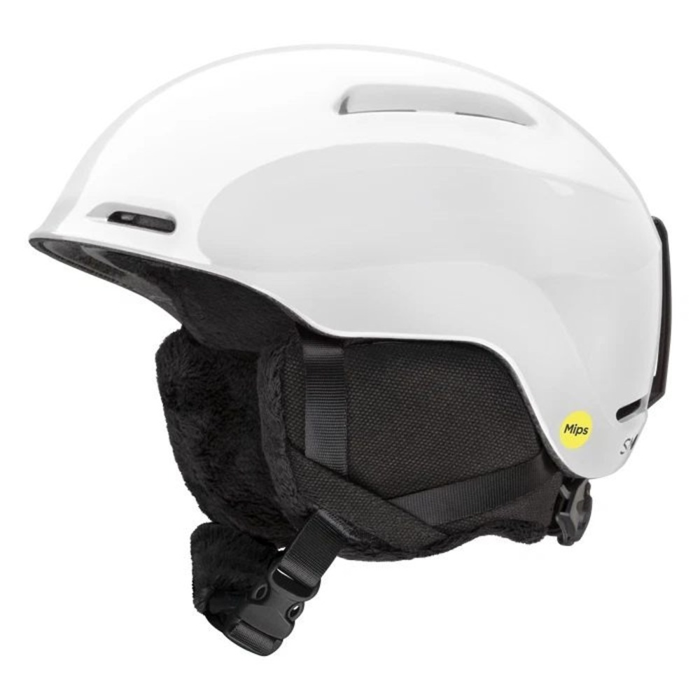Smith Glide Jr MIPS Snow Helmet Youth Small White Ski Snowboard E005263325155